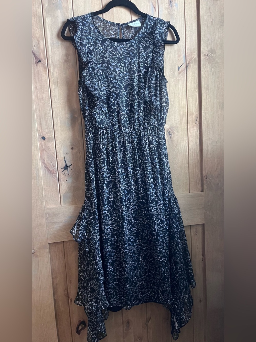 Peachymama Floral Print Sleeveless Women’s Dress - nursing/breastfeeding- size M